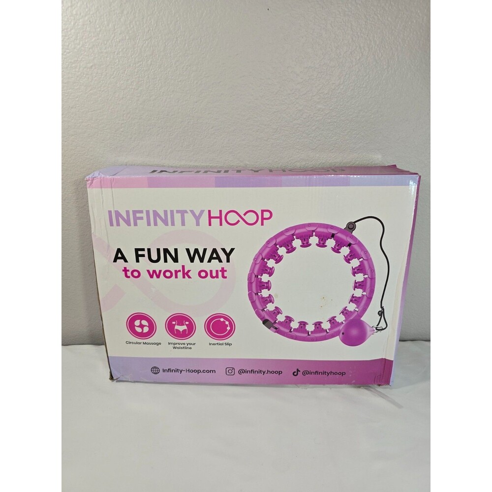 Infinity Hoop Full Body Workout 24 Links Blue - New in Open Box - Official Brand